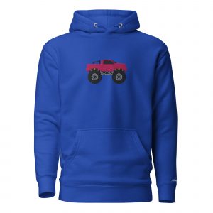 Flamingo Monstertruck Unisex Premium-Hoodie