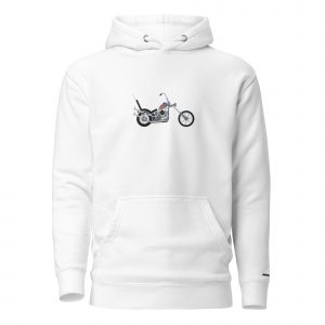 Silver Freedom Chopper Unisex Premium-Hoodie