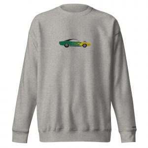 Basil Burnout Muscle-Car Unisex Premium-Pullover