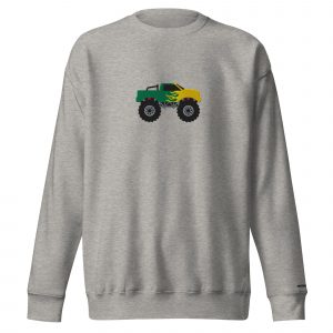 Jungle Flame Monstertruck Unisex Premium-Pullover