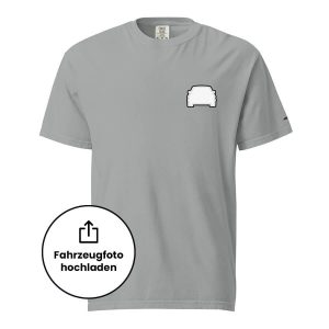 Dein Fahrzeug als Stick-Design Unisex Heavy-Shirt
