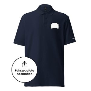 Dein Fahrzeug als Stick-Design Unisex Poloshirt