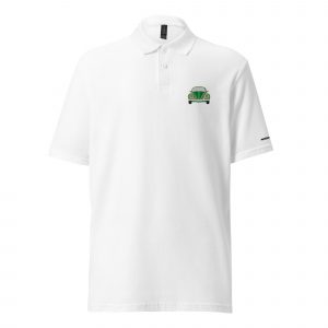 Mint Chrome Classic Car Unisex Poloshirt